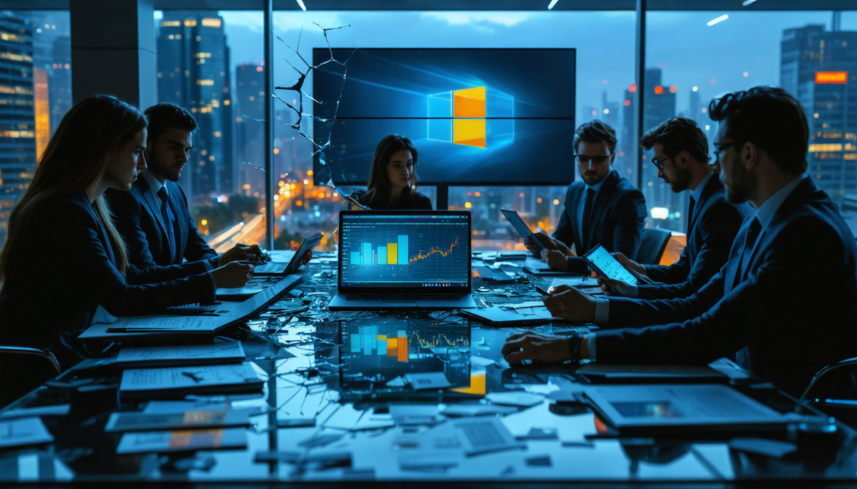 analyse approfondie de la crise chez microsoft, exploration des causes de la faillite et aperçu des perspectives d'avenir pour l'entreprise technologique.
