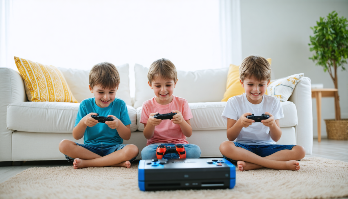 découvrez notre guide complet pour choisir la console idéale pour enfants, adaptée à chaque tranche d'âge, afin de garantir divertissement et sécurité.