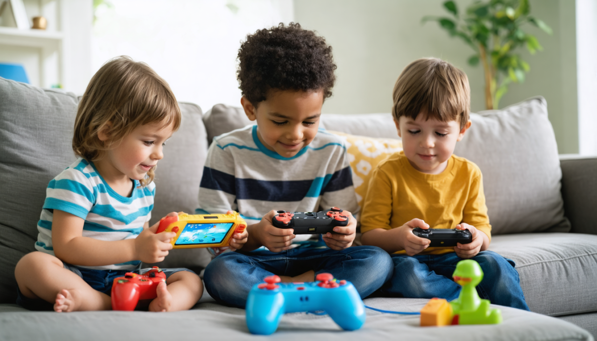 découvrez comment sélectionner la console de jeux parfaite pour enfants selon leur âge, en tenant compte des fonctionnalités adaptées, des jeux éducatifs et de la sécurité.